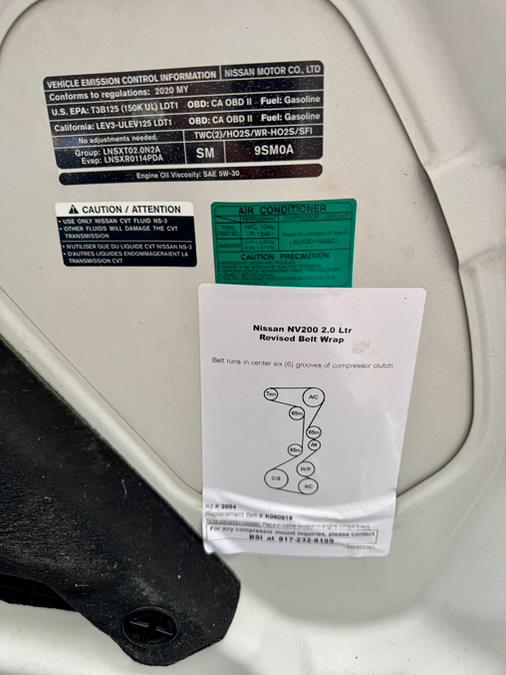 2020 Nissan NV200 Reefer Cargo I4 SV w THERMOKING V-220 MAX, available for sale in Paterson, New Jersey | Speedway Commercial Motors LLC. Paterson, New Jersey 2020 Nissan NV200 Reefer Cargo I4 SV w THERMOKING V-220 MAX, available for sale in Paterson, New Jersey | Speedway Commercial Motors LLC. Paterson, New Jersey