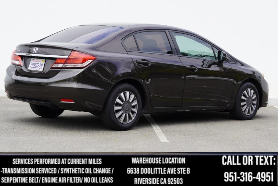 2013 Honda Civic Sdn LX 4dr (ONE OWNER), available for sale in Riverside, California | Big Timin Motors LLC. Riverside, California 2013 Honda Civic Sdn LX 4dr (ONE OWNER), available for sale in Riverside, California | Big Timin Motors LLC. Riverside, California