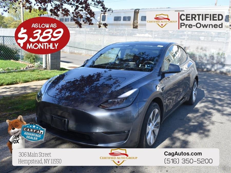 Used 2023 Tesla Model y in Hempstead, New York | Certified Automotive Group. Hempstead, New York