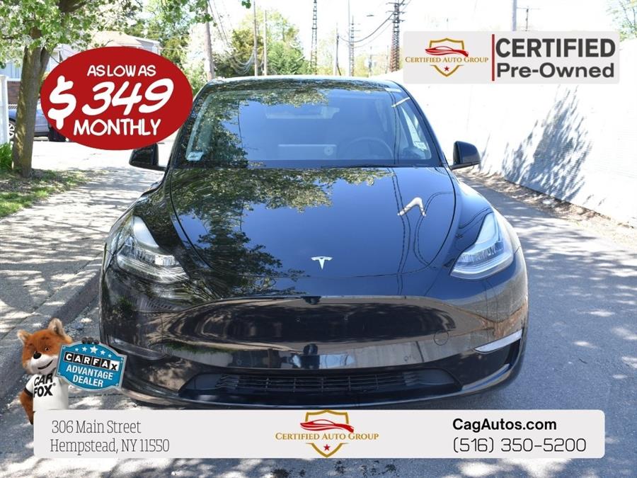 Used 2022 Tesla Model y in Hempstead, New York | Certified Automotive Group. Hempstead, New York