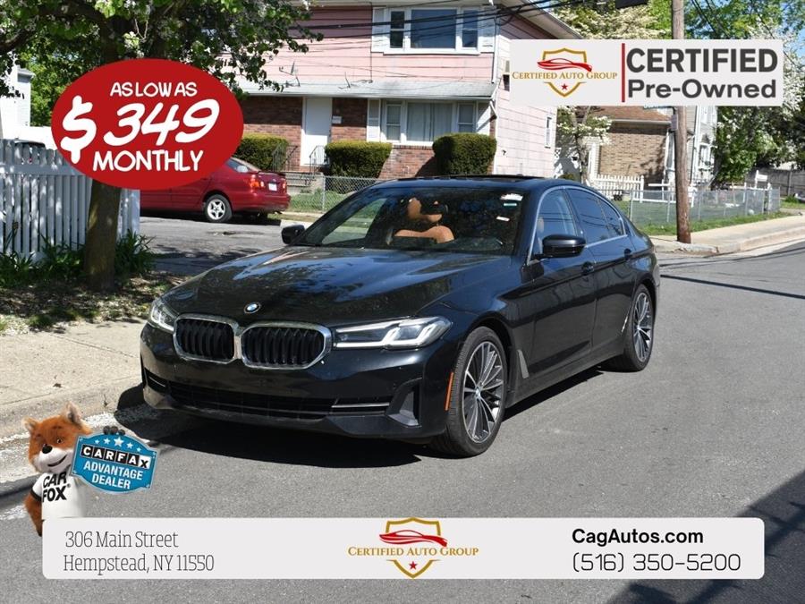 Used 2021 BMW 5 Series in Hempstead, New York | Certified Automotive Group. Hempstead, New York
