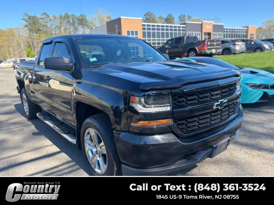 2017 Chevrolet Silverado 1500 4WD Double Cab 143.5" Custom, available for sale in Toms River, New Jersey | Country Motors. Toms River, New Jersey 2017 Chevrolet Silverado 1500 4WD Double Cab 143.5" Custom, available for sale in Toms River, New Jersey | Country Motors. Toms River, New Jersey