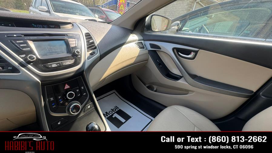 2014 Hyundai Elantra 4dr Sdn Auto SE (Alabama Plant), available for sale in Windsor Locks, Connecticut | Habibis Auto Sales. Windsor Locks, Connecticut 2014 Hyundai Elantra 4dr Sdn Auto SE (Alabama Plant), available for sale in Windsor Locks, Connecticut | Habibis Auto Sales. Windsor Locks, Connecticut