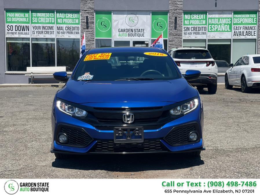 2018 Honda Civic Hatchback Sport CVT, available for sale in Elizabeth, New Jersey | Garden State Auto Boutique. Elizabeth, New Jersey 2018 Honda Civic Hatchback Sport CVT, available for sale in Elizabeth, New Jersey | Garden State Auto Boutique. Elizabeth, New Jersey