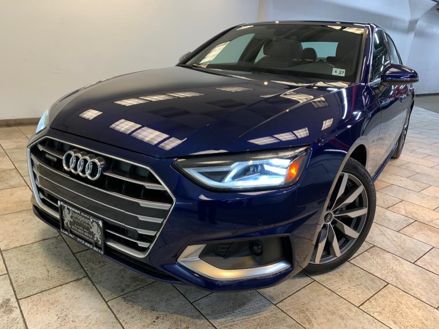 2022 Audi A4 Sedan Premium 40 TFSI quattro, available for sale in Hillside, New Jersey | Euro Lux Auto. Hillside, New Jersey 2022 Audi A4 Sedan Premium 40 TFSI quattro, available for sale in Hillside, New Jersey | Euro Lux Auto. Hillside, New Jersey