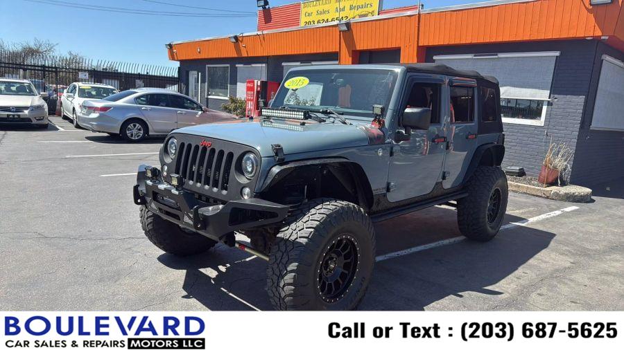 2015 Jeep Wrangler Unlimited Sport SUV 4D, available for sale in New Haven, Connecticut | Boulevard Motors LLC. New Haven, Connecticut 2015 Jeep Wrangler Unlimited Sport SUV 4D, available for sale in New Haven, Connecticut | Boulevard Motors LLC. New Haven, Connecticut