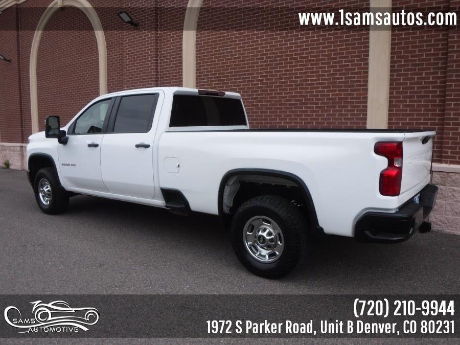 2022 Chevrolet Silverado 2500HD 4WD Crew Cab 172" Work Truck, available for sale in Denver, Colorado | Sam's Automotive. Denver, Colorado 2022 Chevrolet Silverado 2500HD 4WD Crew Cab 172" Work Truck, available for sale in Denver, Colorado | Sam's Automotive. Denver, Colorado