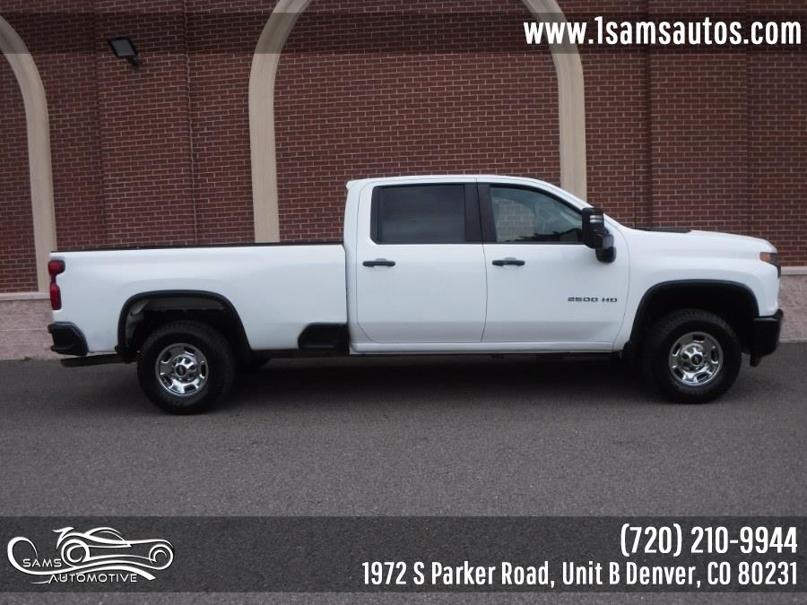 2022 Chevrolet Silverado 2500HD 4WD Crew Cab 172" Work Truck, available for sale in Denver, Colorado | Sam's Automotive. Denver, Colorado 2022 Chevrolet Silverado 2500HD 4WD Crew Cab 172" Work Truck, available for sale in Denver, Colorado | Sam's Automotive. Denver, Colorado