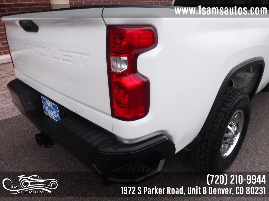 2022 Chevrolet Silverado 2500HD 4WD Crew Cab 172" Work Truck, available for sale in Denver, Colorado | Sam's Automotive. Denver, Colorado 2022 Chevrolet Silverado 2500HD 4WD Crew Cab 172" Work Truck, available for sale in Denver, Colorado | Sam's Automotive. Denver, Colorado