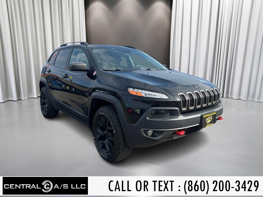 2017 Jeep Cherokee Trailhawk L Plus 4x4, available for sale in East Windsor, Connecticut | Central A/S LLC. East Windsor, Connecticut 2017 Jeep Cherokee Trailhawk L Plus 4x4, available for sale in East Windsor, Connecticut | Central A/S LLC. East Windsor, Connecticut