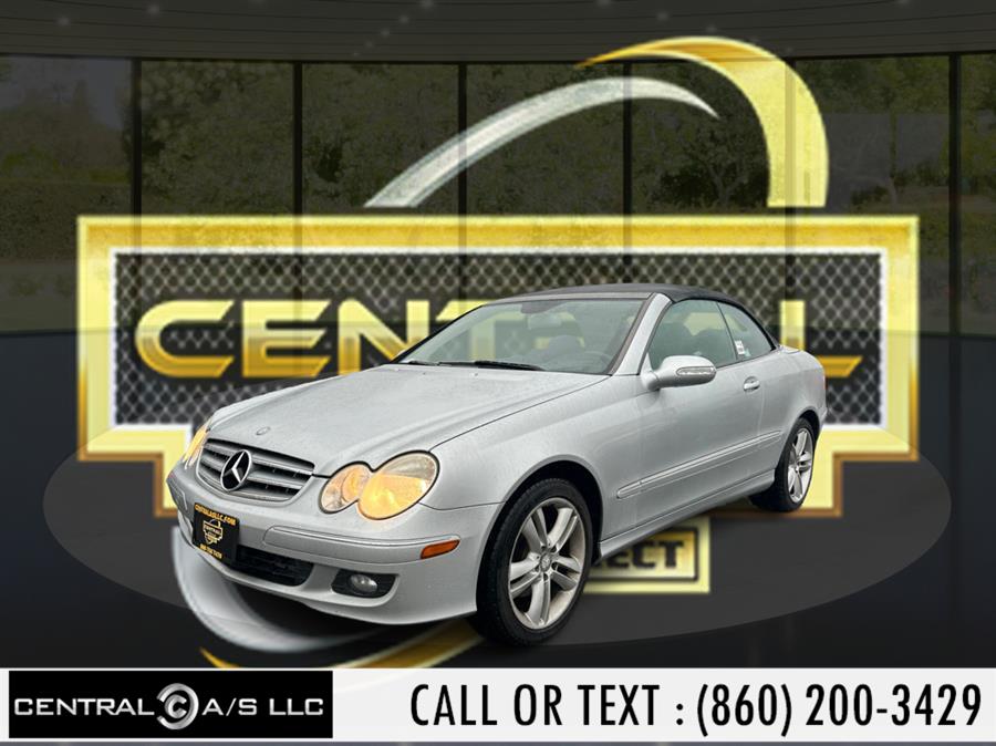 2009 Mercedes-Benz CLK-Class 2dr Cabriolet 3.5L, available for sale in East Windsor, Connecticut | Central A/S LLC. East Windsor, Connecticut 2009 Mercedes-Benz CLK-Class 2dr Cabriolet 3.5L, available for sale in East Windsor, Connecticut | Central A/S LLC. East Windsor, Connecticut