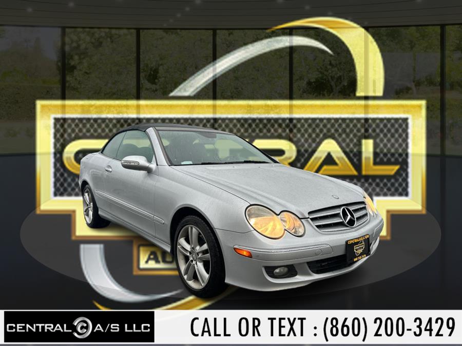 2009 Mercedes-Benz CLK-Class 2dr Cabriolet 3.5L, available for sale in East Windsor, Connecticut | Central A/S LLC. East Windsor, Connecticut 2009 Mercedes-Benz CLK-Class 2dr Cabriolet 3.5L, available for sale in East Windsor, Connecticut | Central A/S LLC. East Windsor, Connecticut