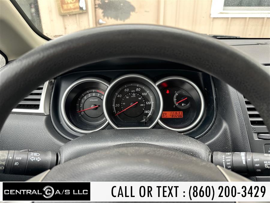 2010 Nissan Versa 5dr HB I4 CVT 1.8 SL, available for sale in East Windsor, Connecticut | Central A/S LLC. East Windsor, Connecticut 2010 Nissan Versa 5dr HB I4 CVT 1.8 SL, available for sale in East Windsor, Connecticut | Central A/S LLC. East Windsor, Connecticut