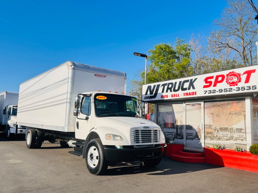 2017 Freightliner M2 106 26 FEET DRY BOX + CUMMINS ENGINE + RAMP + NO CDL, available for sale in South Amboy, New Jersey | NJ Truck Spot. South Amboy, New Jersey 2017 Freightliner M2 106 26 FEET DRY BOX + CUMMINS ENGINE + RAMP + NO CDL, available for sale in South Amboy, New Jersey | NJ Truck Spot. South Amboy, New Jersey