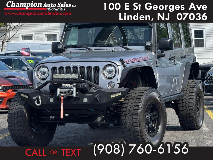 Used 2017 Jeep Wrangler Unlimited in Linden, New Jersey | Champion Used Auto Sales. Linden, New Jersey