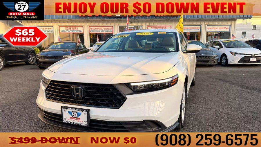 2024 Honda Accord LX Sedan 4D, available for sale in Linden, New Jersey | Route 27 Auto Mall. Linden, New Jersey 2024 Honda Accord LX Sedan 4D, available for sale in Linden, New Jersey | Route 27 Auto Mall. Linden, New Jersey