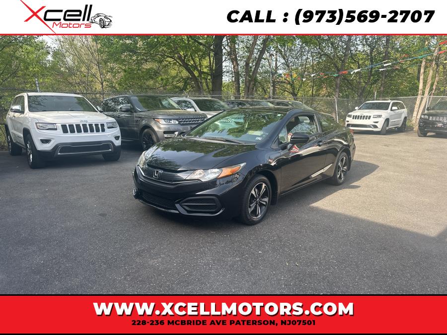 2015 Honda Civic Coupe EX 2dr CVT EX, available for sale in Paterson, New Jersey | Xcell Motors LLC. Paterson, New Jersey 2015 Honda Civic Coupe EX 2dr CVT EX, available for sale in Paterson, New Jersey | Xcell Motors LLC. Paterson, New Jersey