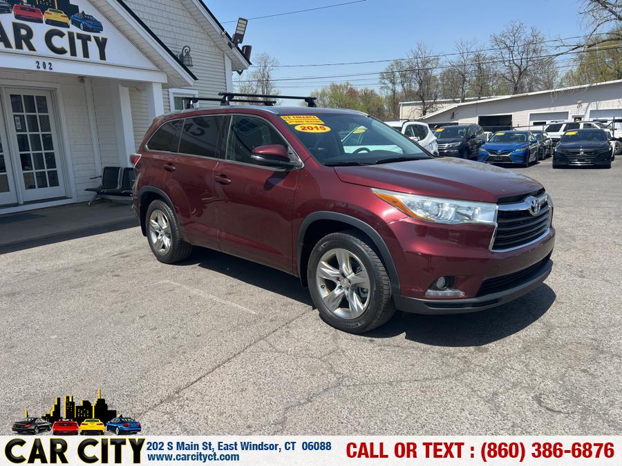 2015 Toyota Highlander AWD 4dr V6 Limited (Natl), available for sale in East Windsor, Connecticut | Car City LLC. East Windsor, Connecticut 2015 Toyota Highlander AWD 4dr V6 Limited (Natl), available for sale in East Windsor, Connecticut | Car City LLC. East Windsor, Connecticut