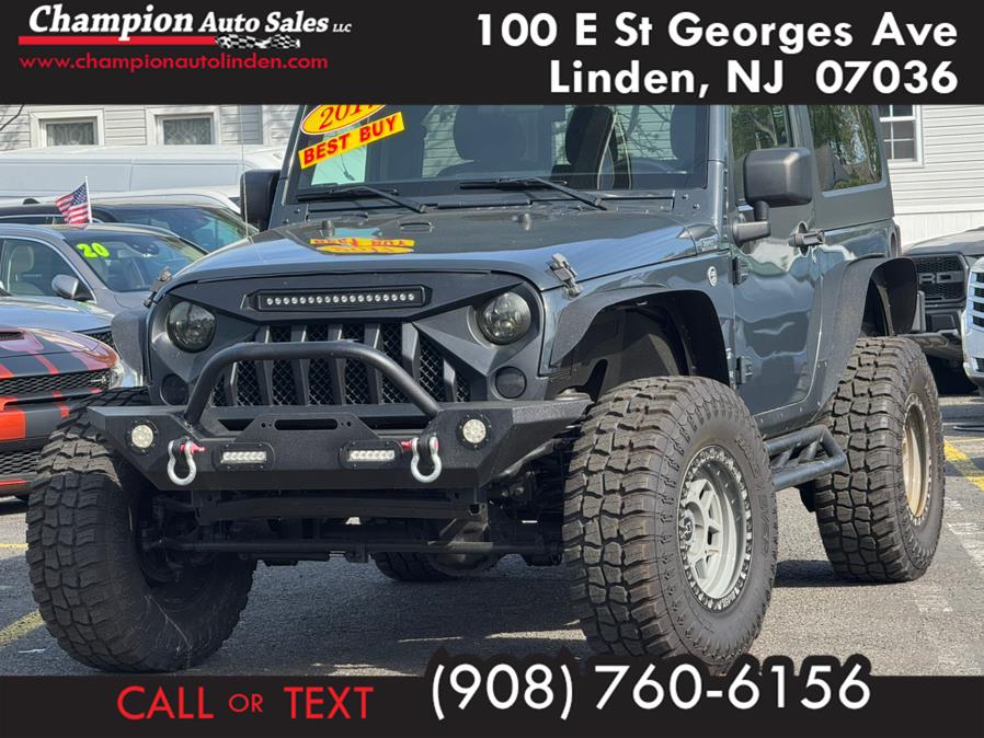 Used 2017 Jeep Wrangler in Linden, New Jersey | Champion Auto Sales. Linden, New Jersey