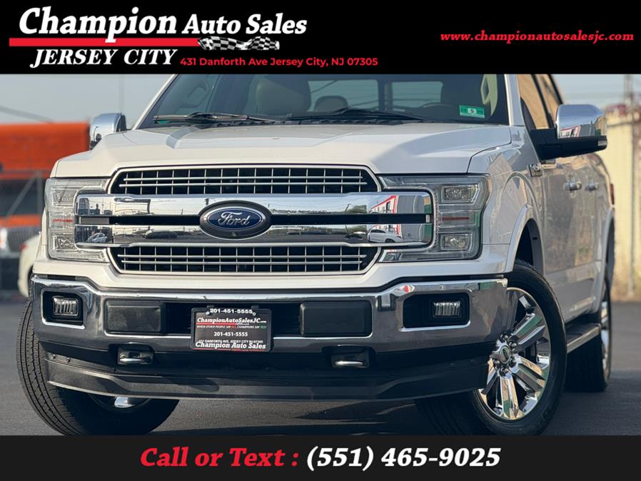 2019 Ford F-150 LARIAT 4WD SuperCrew 5.5'' Box, available for sale in Jersey City, New Jersey | Champion Auto Sales. Jersey City, New Jersey 2019 Ford F-150 LARIAT 4WD SuperCrew 5.5'' Box, available for sale in Jersey City, New Jersey | Champion Auto Sales. Jersey City, New Jersey