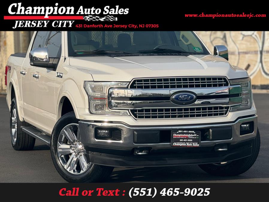 2019 Ford F-150 LARIAT 4WD SuperCrew 5.5'' Box, available for sale in Jersey City, New Jersey | Champion Auto Sales. Jersey City, New Jersey 2019 Ford F-150 LARIAT 4WD SuperCrew 5.5'' Box, available for sale in Jersey City, New Jersey | Champion Auto Sales. Jersey City, New Jersey