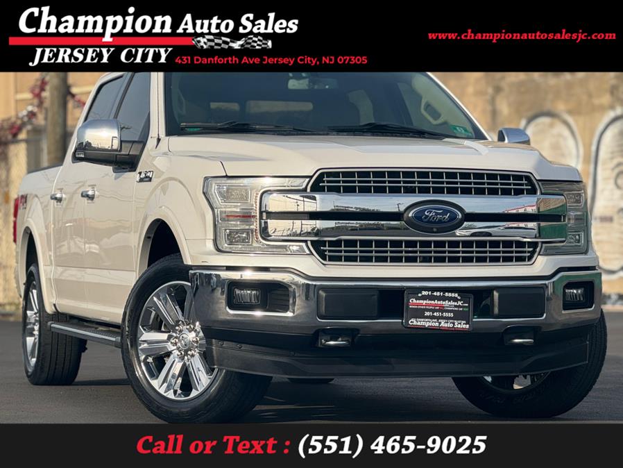 2019 Ford F-150 LARIAT 4WD SuperCrew 5.5'' Box, available for sale in Jersey City, New Jersey | Champion Auto Sales. Jersey City, New Jersey 2019 Ford F-150 LARIAT 4WD SuperCrew 5.5'' Box, available for sale in Jersey City, New Jersey | Champion Auto Sales. Jersey City, New Jersey