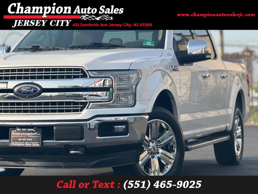 2019 Ford F-150 LARIAT 4WD SuperCrew 5.5'' Box, available for sale in Jersey City, New Jersey | Champion Auto Sales. Jersey City, New Jersey 2019 Ford F-150 LARIAT 4WD SuperCrew 5.5'' Box, available for sale in Jersey City, New Jersey | Champion Auto Sales. Jersey City, New Jersey