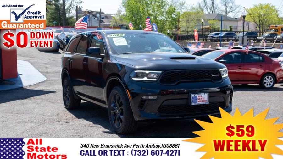 2022 Dodge Durango GT AWD, available for sale in Perth Amboy, New Jersey | All State Motor Inc. Perth Amboy, New Jersey 2022 Dodge Durango GT AWD, available for sale in Perth Amboy, New Jersey | All State Motor Inc. Perth Amboy, New Jersey