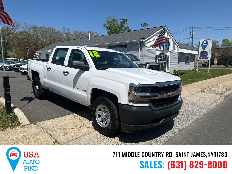 Used 2018 Chevrolet Silverado 1500 in Saint James, New York | USA Auto Find. Saint James, New York