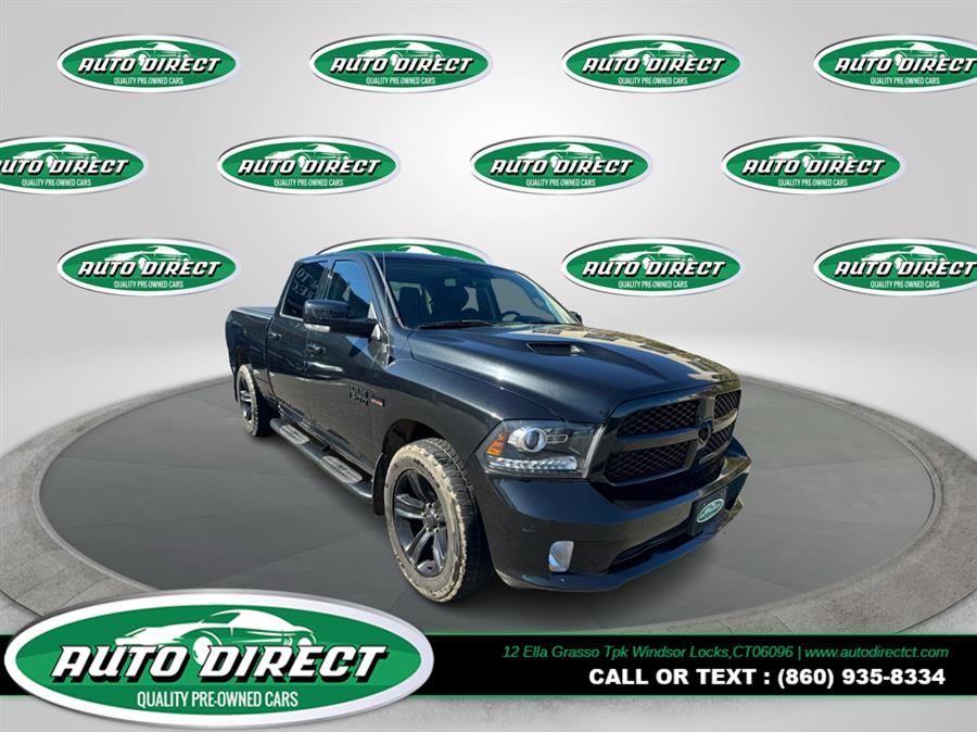 2017 Ram 1500 4WD Crew Cab 149" Sport, available for sale in Windsor Locks, Connecticut | Auto Direct LLC. Windsor Locks, Connecticut 2017 Ram 1500 4WD Crew Cab 149" Sport, available for sale in Windsor Locks, Connecticut | Auto Direct LLC. Windsor Locks, Connecticut