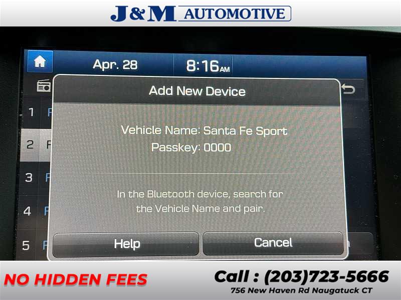 2017 Hyundai Santa Fe Sport 2.4L, available for sale in Naugatuck, Connecticut | J&M Automotive Sls&Svc LLC. Naugatuck, Connecticut 2017 Hyundai Santa Fe Sport 2.4L, available for sale in Naugatuck, Connecticut | J&M Automotive Sls&Svc LLC. Naugatuck, Connecticut
