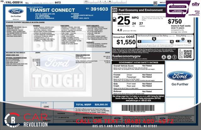 2019 Ford Transit Connect Van XL, available for sale in Avenel, New Jersey | Car Revolution. Avenel, New Jersey 2019 Ford Transit Connect Van XL, available for sale in Avenel, New Jersey | Car Revolution. Avenel, New Jersey