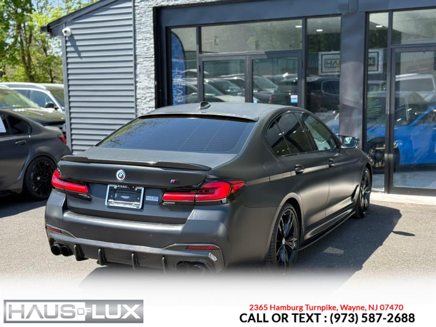 2022 BMW 5 Series M550i xDrive Sedan, available for sale in Wayne, New Jersey | Haus of Lux. Wayne, New Jersey 2022 BMW 5 Series M550i xDrive Sedan, available for sale in Wayne, New Jersey | Haus of Lux. Wayne, New Jersey