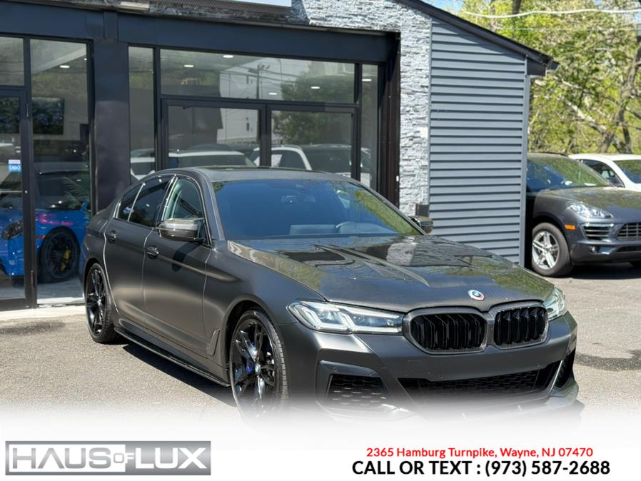 2022 BMW 5 Series M550i xDrive Sedan, available for sale in Wayne, New Jersey | Haus of Lux. Wayne, New Jersey 2022 BMW 5 Series M550i xDrive Sedan, available for sale in Wayne, New Jersey | Haus of Lux. Wayne, New Jersey