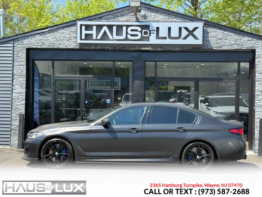 2022 BMW 5 Series M550i xDrive Sedan, available for sale in Wayne, New Jersey | Haus of Lux. Wayne, New Jersey 2022 BMW 5 Series M550i xDrive Sedan, available for sale in Wayne, New Jersey | Haus of Lux. Wayne, New Jersey