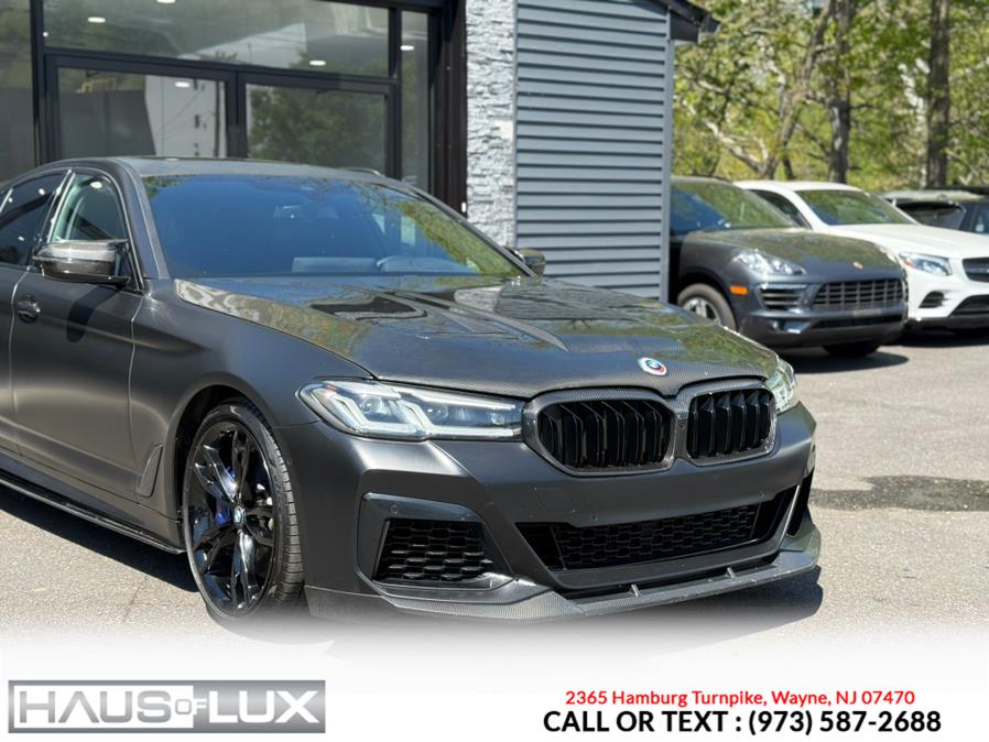 2022 BMW 5 Series M550i xDrive Sedan, available for sale in Wayne, New Jersey | Haus of Lux. Wayne, New Jersey 2022 BMW 5 Series M550i xDrive Sedan, available for sale in Wayne, New Jersey | Haus of Lux. Wayne, New Jersey