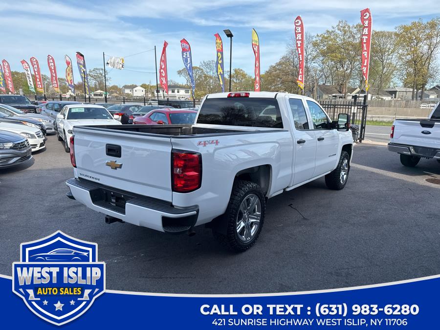 2017 Chevrolet Silverado 1500 4WD Double Cab 143.5" Custom, available for sale in West Islip, New York | West Islip Auto Sales. West Islip, New York 2017 Chevrolet Silverado 1500 4WD Double Cab 143.5" Custom, available for sale in West Islip, New York | West Islip Auto Sales. West Islip, New York