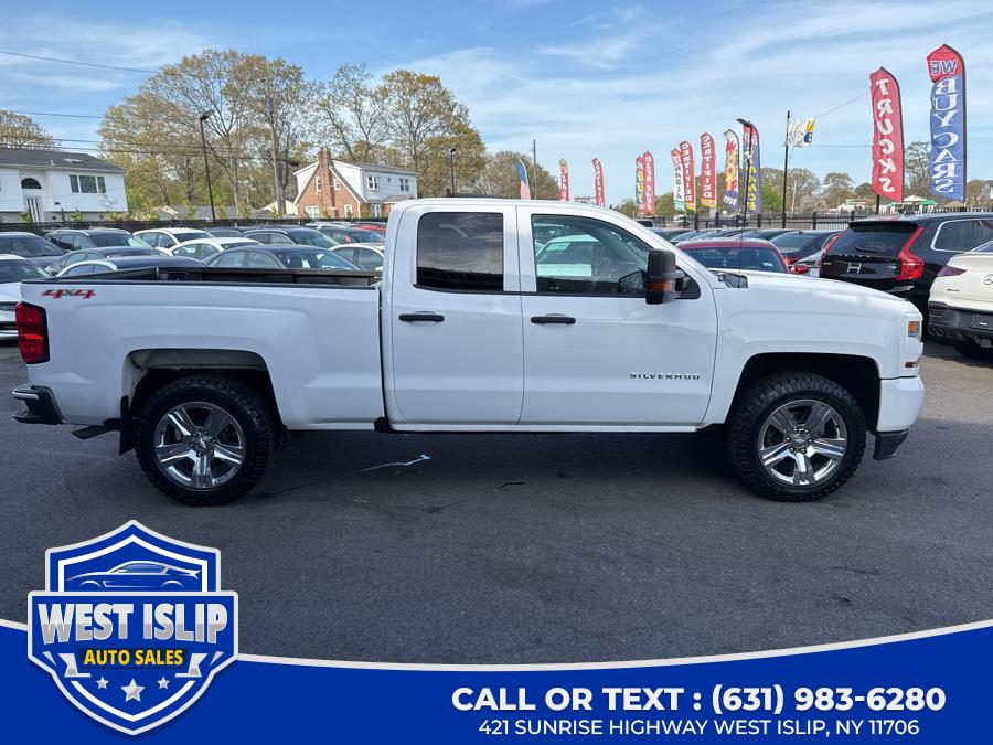 2017 Chevrolet Silverado 1500 4WD Double Cab 143.5" Custom, available for sale in West Islip, New York | West Islip Auto Sales. West Islip, New York 2017 Chevrolet Silverado 1500 4WD Double Cab 143.5" Custom, available for sale in West Islip, New York | West Islip Auto Sales. West Islip, New York