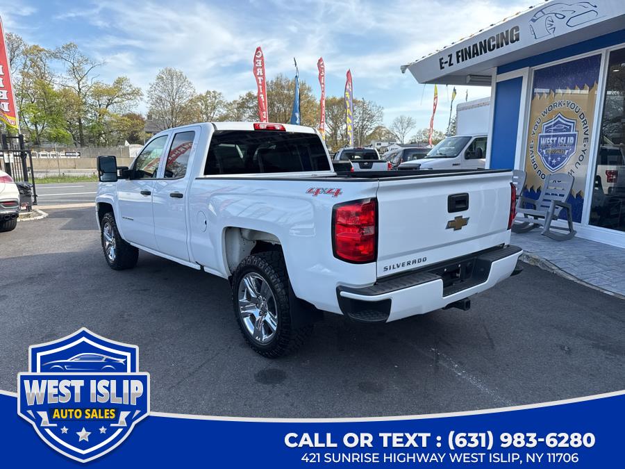 2017 Chevrolet Silverado 1500 4WD Double Cab 143.5" Custom, available for sale in West Islip, New York | West Islip Auto Sales. West Islip, New York 2017 Chevrolet Silverado 1500 4WD Double Cab 143.5" Custom, available for sale in West Islip, New York | West Islip Auto Sales. West Islip, New York
