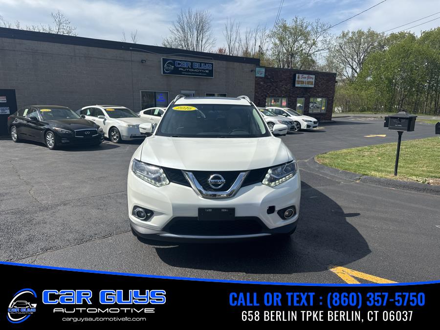 2016 Nissan Rogue AWD 4dr SL, available for sale in Berlin, Connecticut | Car Guys Automotive LLC. Berlin, Connecticut 2016 Nissan Rogue AWD 4dr SL, available for sale in Berlin, Connecticut | Car Guys Automotive LLC. Berlin, Connecticut