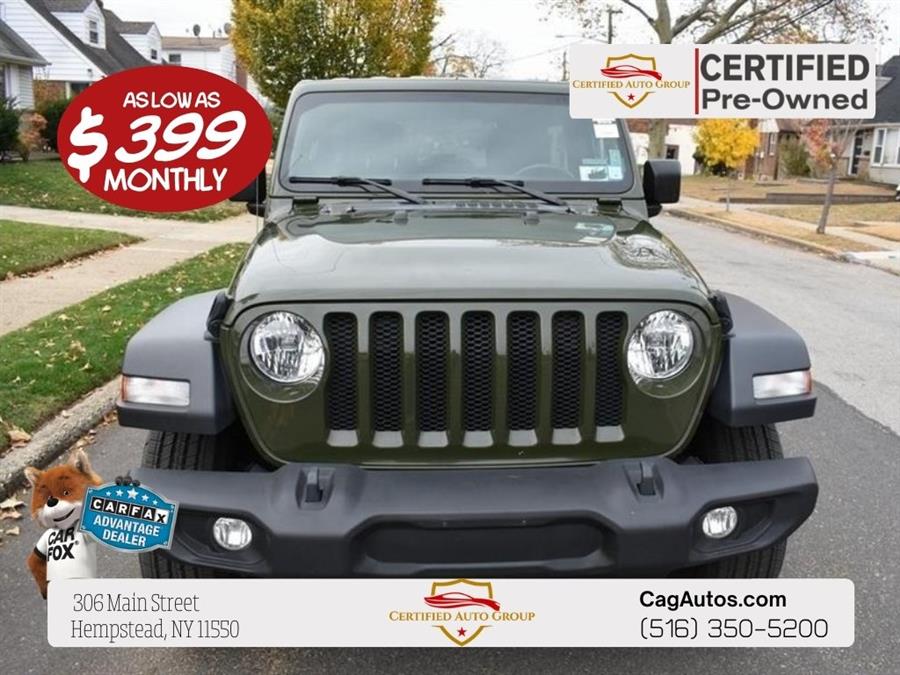 Used 2023 Jeep Wrangler in Hempstead, New York | Certified Automotive Group. Hempstead, New York