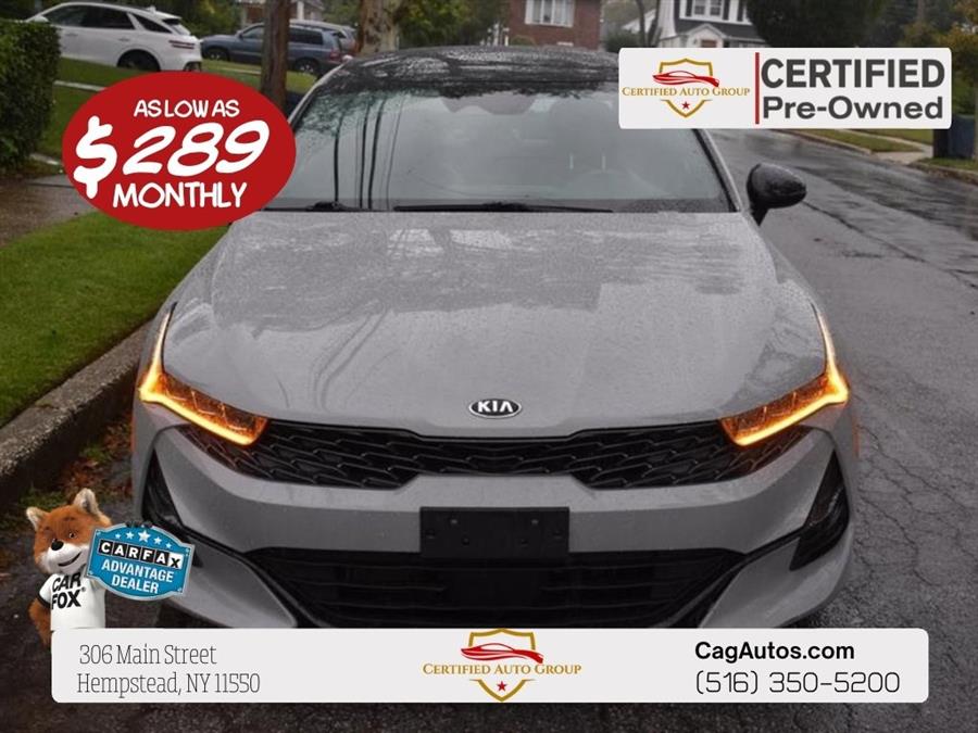 Used 2021 Kia K5 in Hempstead, New York | Certified Automotive Group. Hempstead, New York