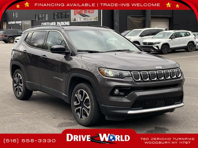 2022 Jeep Compass Limited, available for sale in Woodbury, New York | Drive World. Woodbury, New York 2022 Jeep Compass Limited, available for sale in Woodbury, New York | Drive World. Woodbury, New York