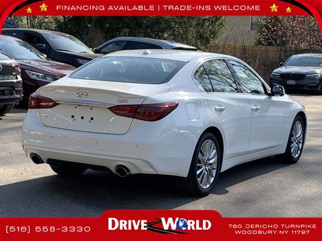 2021 Infiniti Q50 3.0t LUXE, available for sale in Woodbury, New York | Drive World. Woodbury, New York 2021 Infiniti Q50 3.0t LUXE, available for sale in Woodbury, New York | Drive World. Woodbury, New York