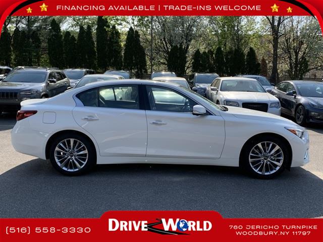 2021 Infiniti Q50 3.0t LUXE, available for sale in Woodbury, New York | Drive World. Woodbury, New York 2021 Infiniti Q50 3.0t LUXE, available for sale in Woodbury, New York | Drive World. Woodbury, New York