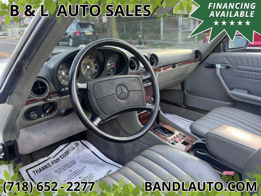 1986 Mercedes-Benz 560SL 2dr Roadster, available for sale in Bronx, New York | B & L Auto Sales LLC. Bronx, New York 1986 Mercedes-Benz 560SL 2dr Roadster, available for sale in Bronx, New York | B & L Auto Sales LLC. Bronx, New York