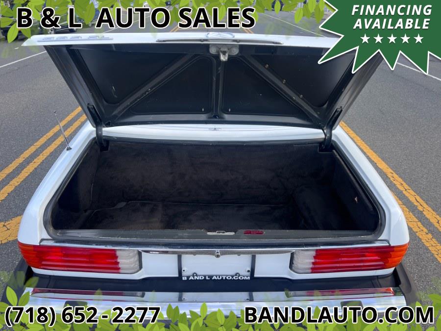 1986 Mercedes-Benz 560SL 2dr Roadster, available for sale in Bronx, New York | B & L Auto Sales LLC. Bronx, New York 1986 Mercedes-Benz 560SL 2dr Roadster, available for sale in Bronx, New York | B & L Auto Sales LLC. Bronx, New York