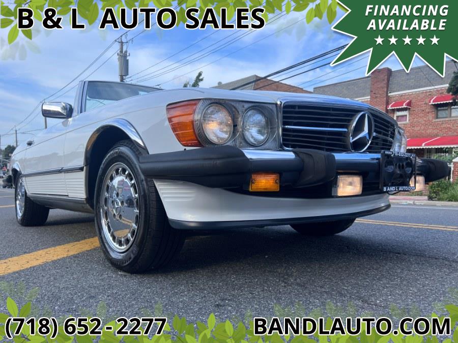 1986 Mercedes-Benz 560SL 2dr Roadster, available for sale in Bronx, New York | B & L Auto Sales LLC. Bronx, New York 1986 Mercedes-Benz 560SL 2dr Roadster, available for sale in Bronx, New York | B & L Auto Sales LLC. Bronx, New York