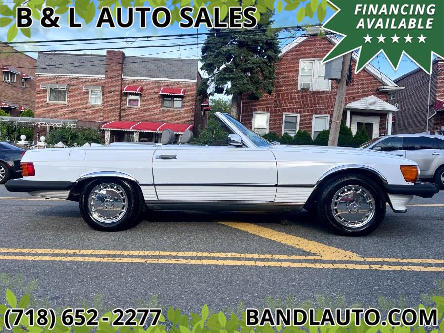 1986 Mercedes-Benz 560SL 2dr Roadster, available for sale in Bronx, New York | B & L Auto Sales LLC. Bronx, New York 1986 Mercedes-Benz 560SL 2dr Roadster, available for sale in Bronx, New York | B & L Auto Sales LLC. Bronx, New York