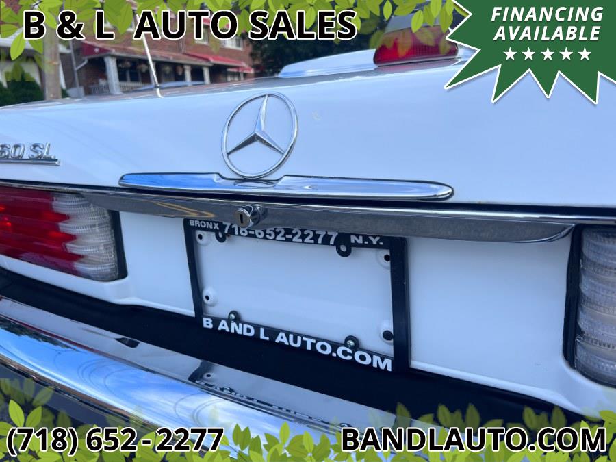 1986 Mercedes-Benz 560SL 2dr Roadster, available for sale in Bronx, New York | B & L Auto Sales LLC. Bronx, New York 1986 Mercedes-Benz 560SL 2dr Roadster, available for sale in Bronx, New York | B & L Auto Sales LLC. Bronx, New York
